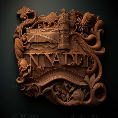 3D model Nassau in the United Kingdom (STL)